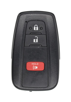 Unrefurbished OEM Toyota 8990H-0E360 HYQ14FLA 3 Button Key Fob - Grade A