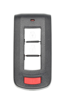 Unrefurbished OEM Mitsubishi 8637B639 OUCGHR-M013 3 Button Key Fob - Grade A