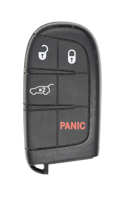 Unrefurbished OEM Jeep 68143504 M3N-40821302 4 Button Key Fob w/ Remote Start - Grade C
