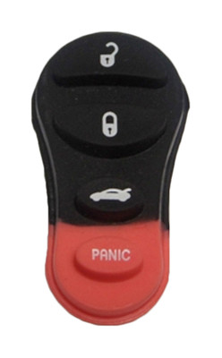 Chrysler Dodge Jeep 4 Button Rubber Pad Insert