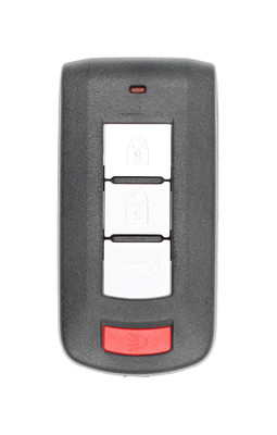 Unrefurbished OEM Mitsubishi 8637C291 OUCGHR-M013 4 Button Key Fob - Grade A