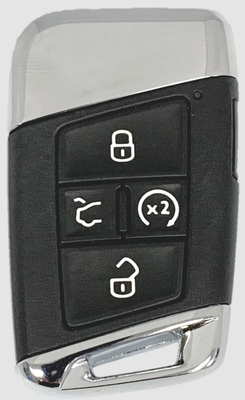 Unrefurbished OEM Volkswagen KR5FS14 T 5 Button Key Fob - Grade A