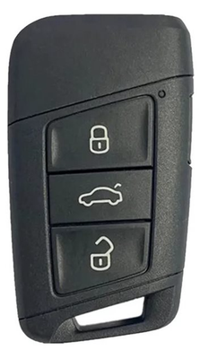 Unrefurbished OEM Volkswagen KR5FS14 T 4 Button Key Fob - Grade A