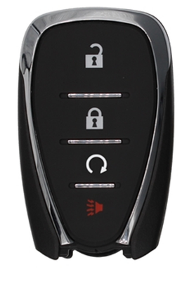 Unrefurbished OEM Chevrolet 13564991 HYQ4ES 4 Button Key Fob - Grade A