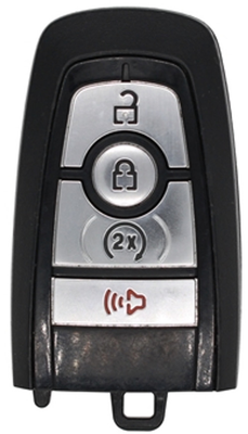 Unrefurbished OEM Ford 164-R8415 | SZ6T-15K601-AA1 4 Button Key Fob - Grade A