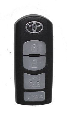 Unrefurbished OEM Toyota WAZSKE13D02 4 Button Key Fob - Grade C