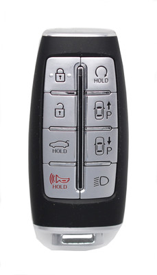 Unrefurbished OEM Genesis 95440-T1210(RG3) TQ8-FOB-4F35 8 Button Key Fob - Grade C