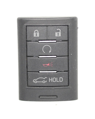 Unrefurbished OEM Cadillac 23434879 NBGG093UCC 5 Button Key Fob - Grade C