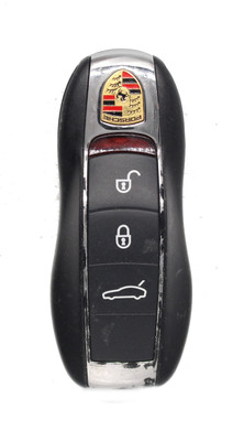 Unrefurbished OEM Porsche 97063724710 97063724706 97063724405 4 Button Key Fob - Grade C