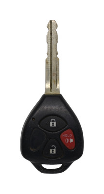 Unrefurbished OEM Toyota GQ4-29T G Chip 3 Button Key Fob - Grade C