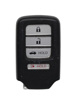 Unrefurbished OEM Honda CWTWB1G0090 Driver 1 4 Button Key Fob - Grade C