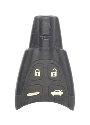 Unrefurbished OEM Saab LTQSAAM433TX 4 Button Key Fob - Grade C