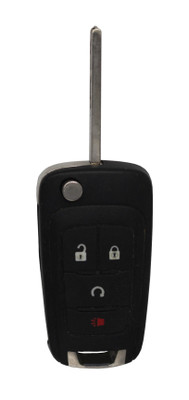 Unrefurbished OEM Buick 13585814 13585811 4 Button Key Fob - Grade C