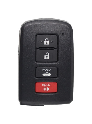 Unrefurbished OEM Toyota 281451-0020 HYQ14FBA 4 Button Key Fob - Grade A