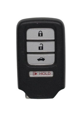 Unrefurbished OEM Honda Hybrid ACJ932HK1210A Driver 1 4 Button Key Fob - Grade C