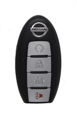 Unrefurbished OEM Nissan S180144021 KR5S180144014 4 Button Key Fob - Grade A