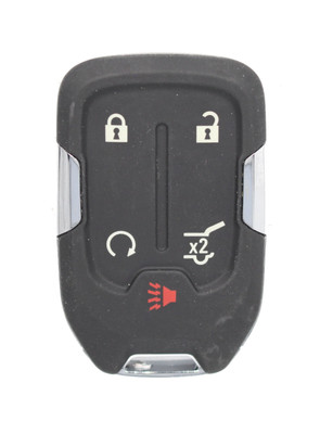 Unrefurbished OEM GMC HYQ1EA 5 Button Key Fob - Grade A