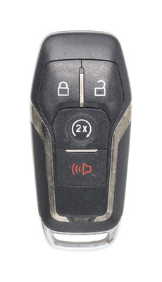 Unrefurbished OEM Lincoln M3N-A2C31243300 4 Button Key Fob - Grade C