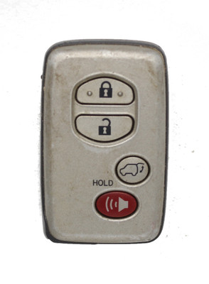 Unrefurbished Toyota OEM HYQ14ACX 271451-5290 4 Button Key Fob - Grade C
