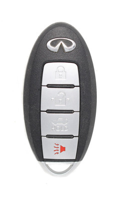 Unrefurbished OEM Infiniti S180144204 KR5S180144204 4 Button Key Fob - Grade A