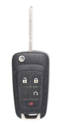 Unrefurbished OEM Chevrolet 20835404 OHT01060512 4 Button Key Fob - Grade A