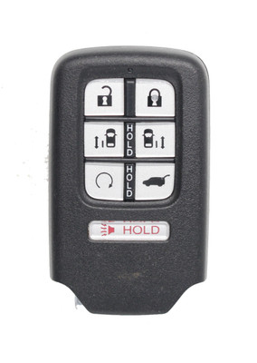 Unrefurbished OEM Honda A3C0094740000 KR5T4X Driver 1 7 Button Key Fob - Grade A