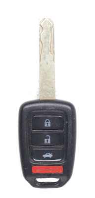Unrefurbished OEM Honda MLBHLIK6-1T 4 Button Key Fob - Grade C