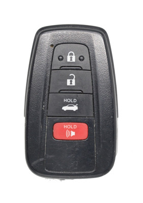 Unrefurbished OEM Toyota 8990H-07070 HYQ14FBC 4 Button Key Fob - Grade C