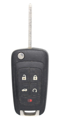 Unrefurbished OEM Buick 13500224 OHT5918179 5 Button Key Fob - Grade C