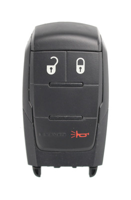 Unrefurbished OEM Dodge GQ4-76T 3 Button Key Fob w/ Remote Start - Grade C