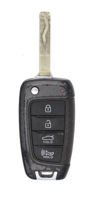Unrefurbished OEM Hyundai NYOSYEC4TX1707 4 Button Key Fob - Grade C