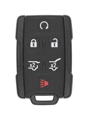 2015-2020 Chevrolet Suburban OEM 6 Button Key Fob M3N-32337100 Front View
