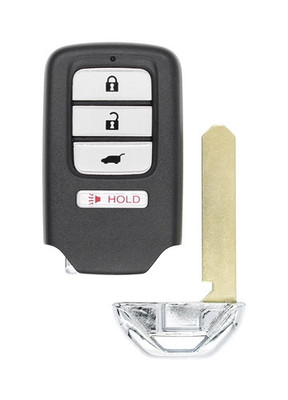 2014-2016 Honda CR-Z OEM 4 Button Key Fob ACJ932HK1210A Front View
