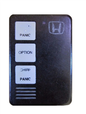 1994-1995 Honda del Sol OEM 3 Button Key Fob Front View