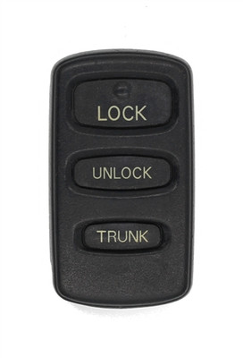 2002-2005 Mitsubishi Eclipse OEM 3 Button Key Fob Front View