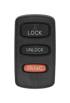 1996-2004 Mitsubishi Montero Sport OEM 3 Button Key Fob G8D-522M-A Front View