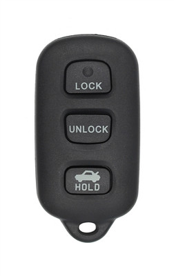 2003-2006 Toyota Sienna OEM 4 Button Key Fob GQ43VT14T Front View
