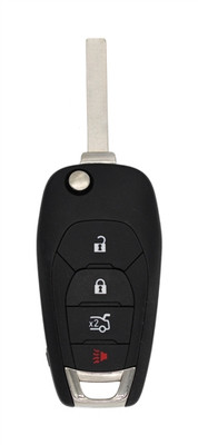 Chevrolet 13513842 OEM 4 Button Key Fob