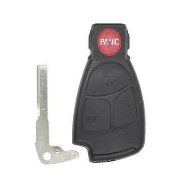 2002-2005 Mercedes-Benz CL230 OEM 4 Button Key Fob IYZ VECTOR Front View