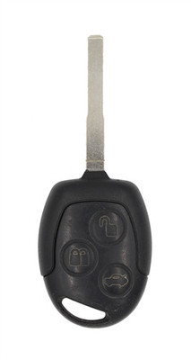 2011-2018 Ford Fiesta OEM 3 Button Remote Fob w/ Laser Key Front View