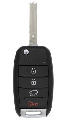 2016-2020 Kia Sportage OEM 4 Button Key Fob TQ8-RKE-4F27 Front View