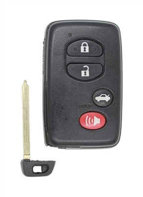 2014-2015 Subaru Forester OEM 4 Button Key Fob Front View