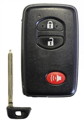 2010-2016 Toyota Prius V OEM 3 Button Key Fob 271451-5290 Front View