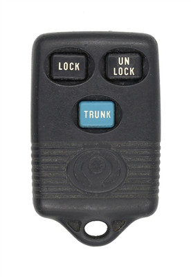 1996-1997 Mazda 626 OEM 3 Button Key Fob Front View