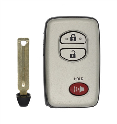 Toyota HYQ14AEM OEM 3 Button Silver Key Fob