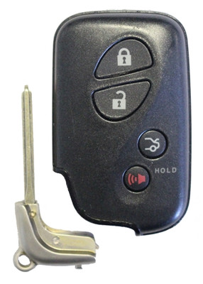 2010-2012 Lexus ES 350 OEM 4 Button Key Fob HYQ14AEM Front View