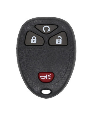 2007-2010 Saturn Outlook OEM 4 Button Key Fob with Remote Start Front View