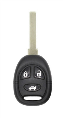 1999-2004 Saab 9-3 OEM 3 Button Key Fob Front View