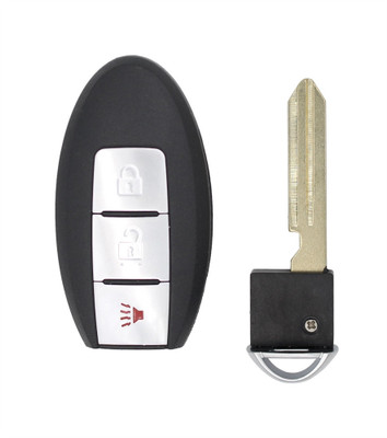 2013 Infiniti FX37 OEM 3 Button Key Fob Front View