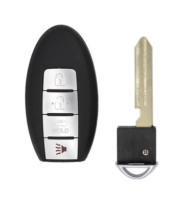 2007-2012 Nissan Maxima OEM 4 Button Key Fob CWTWBU735 Front View